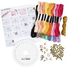 Stepp, zestaw do plecenia bransoletek, kumihimo