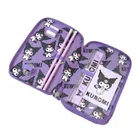 St.Majewski, Kuromi, piórnik rozkładany, potrójny, z wyposażeniem, Violet