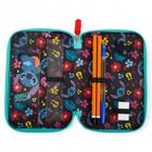 St.Majewski, Lilo i Stitch, piórnik rozkładany, potrójny, z wyposażeniem, Mint Aloha