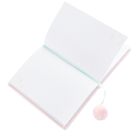 St.Majewski, Pusheen, notes pluszowy, różowy, linia, A5, 1 szt.