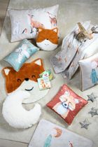 Stof, Lisek, pufa dla dziecka, 30-25 cm