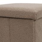 Storage Solutions, pufa ze schowkiem, Boucle Bini, 38-38-38 cm