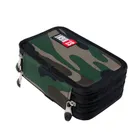 St.Right, piórnik rozkładany, potrójny, z wyposażeniem, Moro