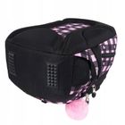 St.Right, plecak szkolny, 3-komorowy, Pink Checkered