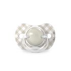 Suavinex, SX Pro, Wild & Free, smoczek fizjologiczny, beżowy, 0-6 m, 2 szt.