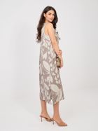 Sukienka damska, beżowa, Sublevel