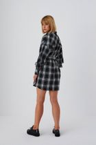 Sukienka damska, czarna, Moodo