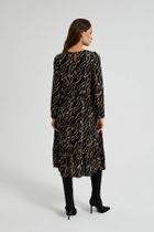 Sukienka damska, czarna, Moodo