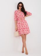 Sukienka damska, koralowa, Sublevel