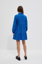 Sukienka damska, niebieska, Moodo