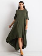 Sukienka damska, oversize, khaki, Rue Paris