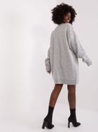 Sukienka damska, szara, Rue Paris