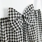 Sukienka dziewczęca z długim rękawem, czarno-biała, Nicol