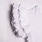 Sukienka dziewczęca z krótkim rękawem, biała, Nicol