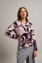 Sweter damski, różowy, Moodo