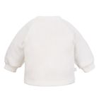 Sweter dziewczęcy, ecru, Eevi