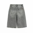 Szare bermudy jeansowe z regulacją Cool Club