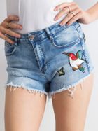 Szorty damskie, niebieskie, Factory Price