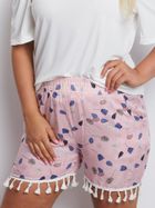 Szorty damskie, różowe, plus size, Factory Price