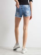 Szorty jeansowe damskie, niebieskie, Factory Price
