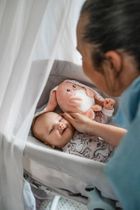 Szumisie, Szumiący Królik Miluś z czujnikiem snu 3w1, szum, kołysanki, muzyka klasyczna, różowy