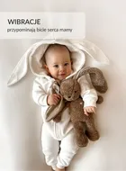 Szumisie, Szumiś Królik, maskotka 7w1 z aplikacją i lampką, brązowy