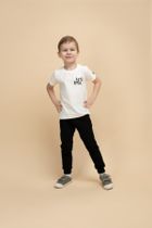 T-shirt chłopięcy, ecru, Pinokio