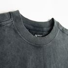 T-shirt crop boxy z bawełny czesanej NOWEAR