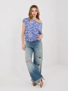 T-shirt damski, granatowy, Sublevel