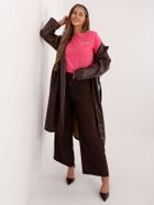 T-shirt damski, różowy, Sublevel