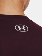 T-shirt męski, bordowy, Under Armour