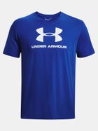 T-shirt męski, niebieski, Under Armour