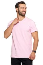 T-shirt męski, różowy, Moraj