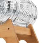 Tadar, beczka ananas na stojaku, z korkiem i kranikiem, 5l