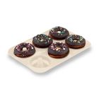 Tadar, forma do pieczenia 6 pączków, silikonowa, 25,5-17,8-3,4 cm