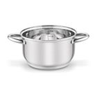 Tadar, garnek stalowy z pokrywką 18 cm, 2.6l, Cori