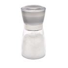 Tadar, szklany młynek ręczny do soli i pieprzu, szary, 170 ml