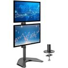Techly, podstawa pod dwa monitory, biurkowa, pionowa, 13-27", LCD, 10 kg
