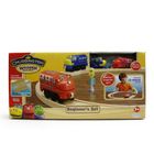 Tomy, Stacyjkowo, Wooden Railway, Zestaw startowy, drewniane tory i lokomotywki