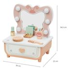Tooky Toy, drewniana toaletka małej księżniczki, motyl