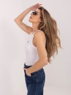 Top damski, biały, Sublevel