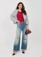 Top damski, czerwony, Sublevel