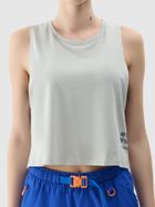 Top damski, szary, 4F