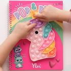 Top Model, Jednorożec Ylvi, Pop&Paint, kolorowanka sensoryczna, zestaw artystyczny