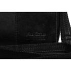 Torba listonoszka, czarna, skórzana, Peterson