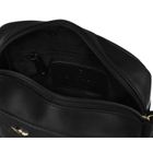 Torba listonoszka, czarna, skórzana, Peterson