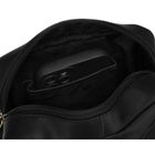 Torba listonoszka, czarna, skórzana, Peterson