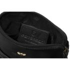 Torba listonoszka, czarna, skórzana, Peterson