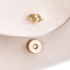 Torebka kopertówka, beżowa, Rovicky