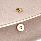 Torebka kopertówka, beżowa, Rovicky